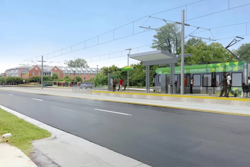 NCCU Station Rendering Durham